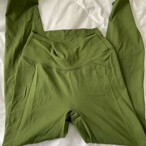 Paragon Olive Leggings